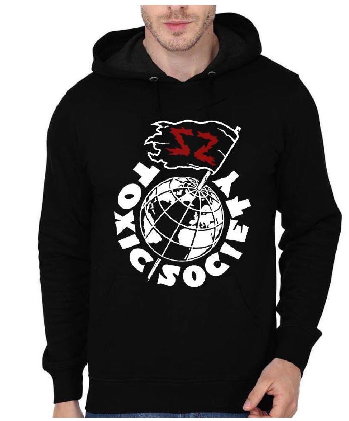 Toxic Society Black Hoodie T-Shirts, Sweatshirt | CoreVibeTees.com