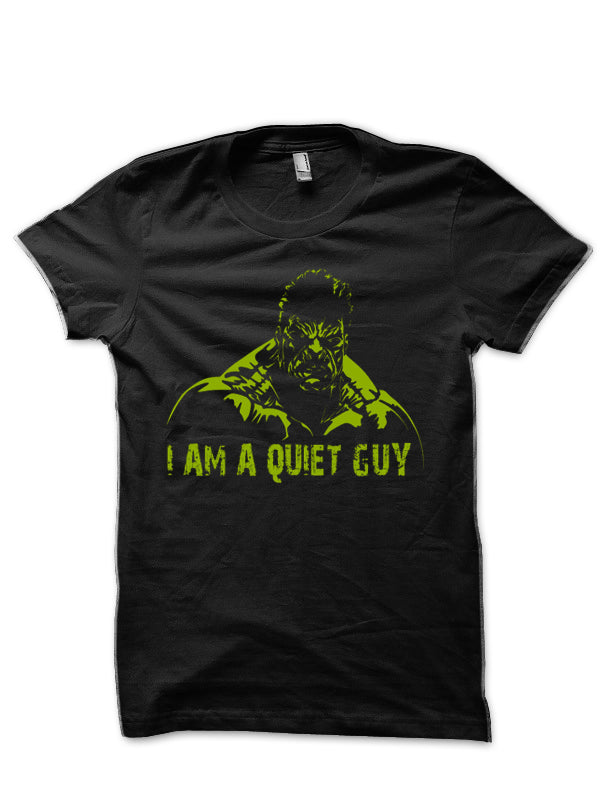 I Am A Quiet Guy Black T-Shirt Hoodie, Sweatshirt | CoreVibeTees.com