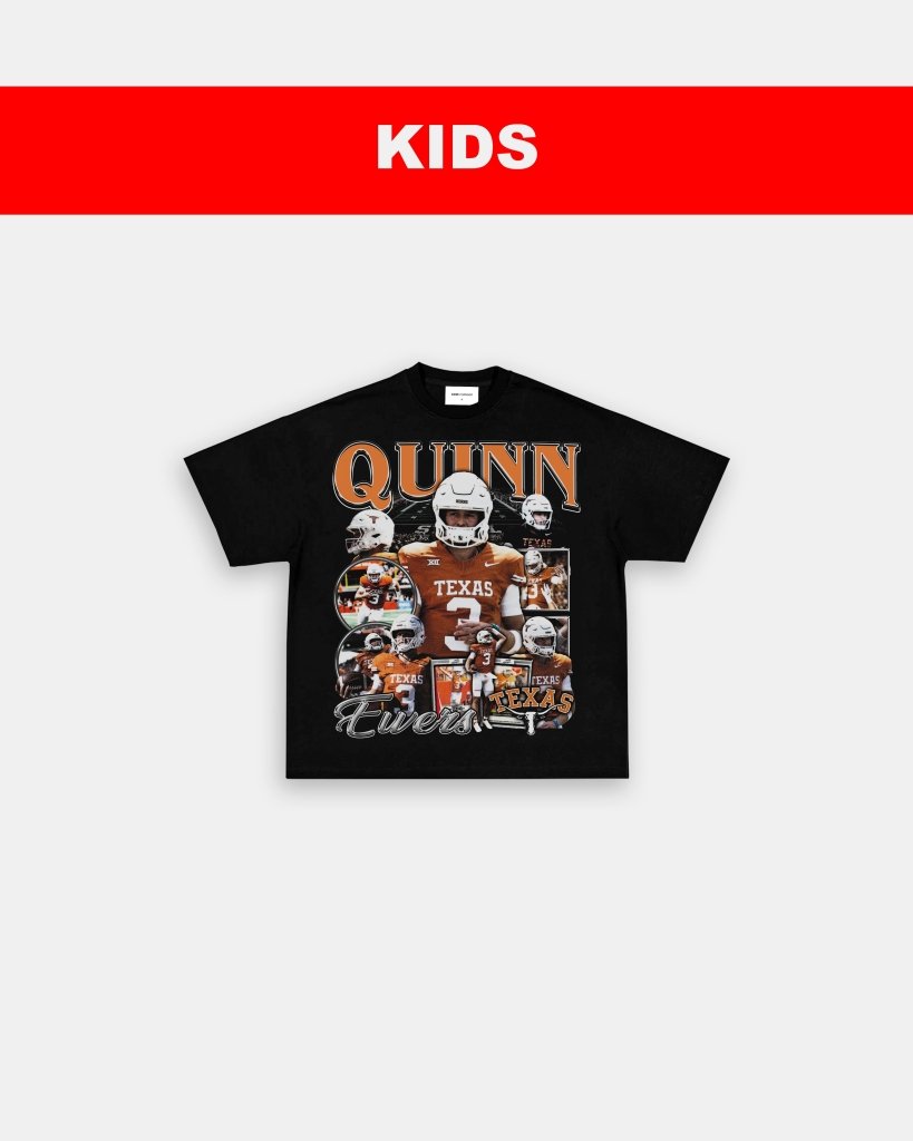 QUINN EWERS - TEXAS - KIDS TEE Hoodie, Sweatshirt | CoreVibeTees.com (Image 3)