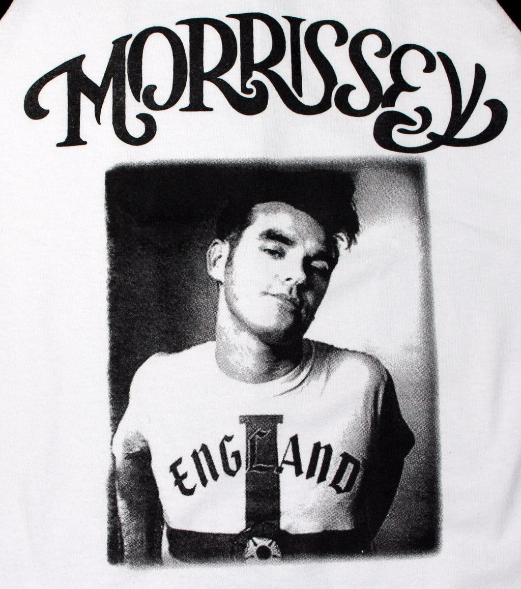Morrissey England White Baseball Tee Hoodie, Sweatshirt | CoreVibeTees.com (Image 3)