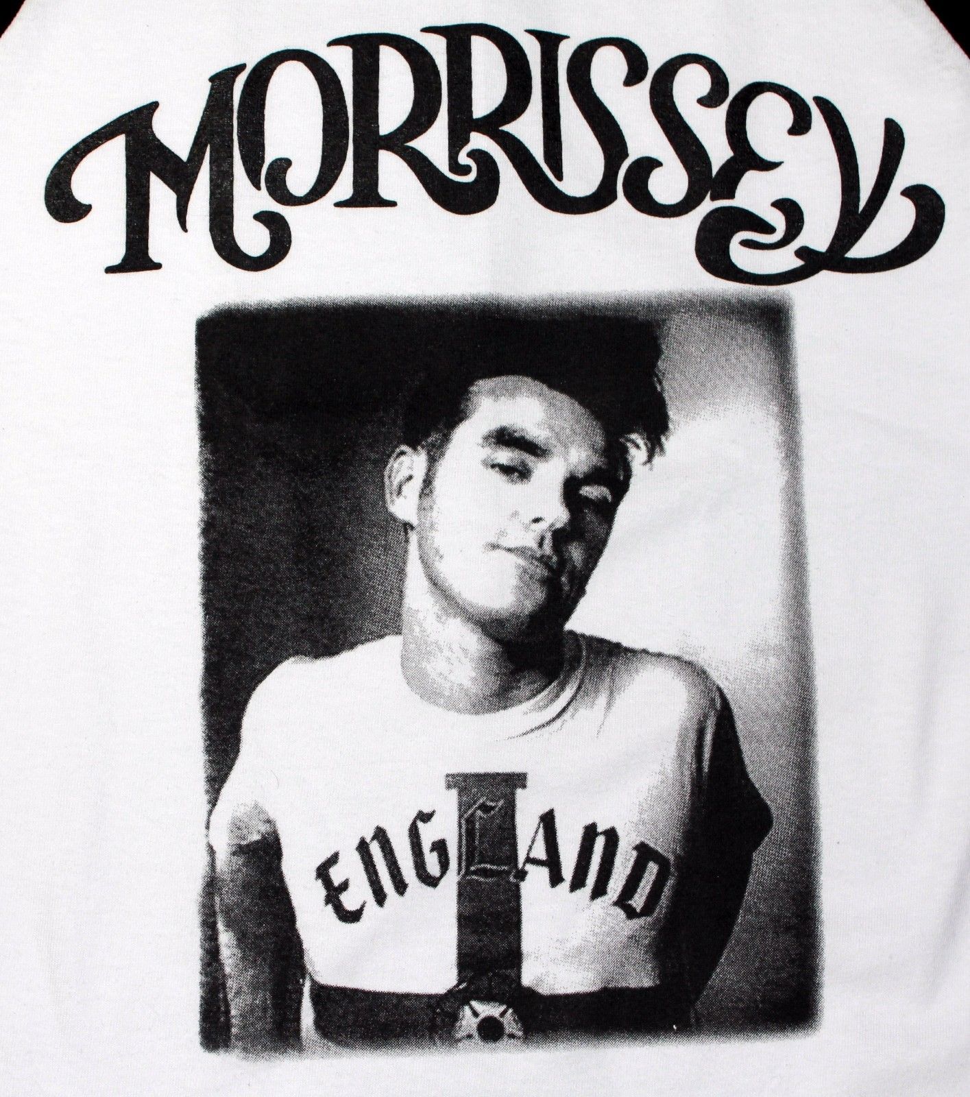 Morrissey England White Baseball Tee Hoodie, Sweatshirt | CoreVibeTees.com (Image 3)