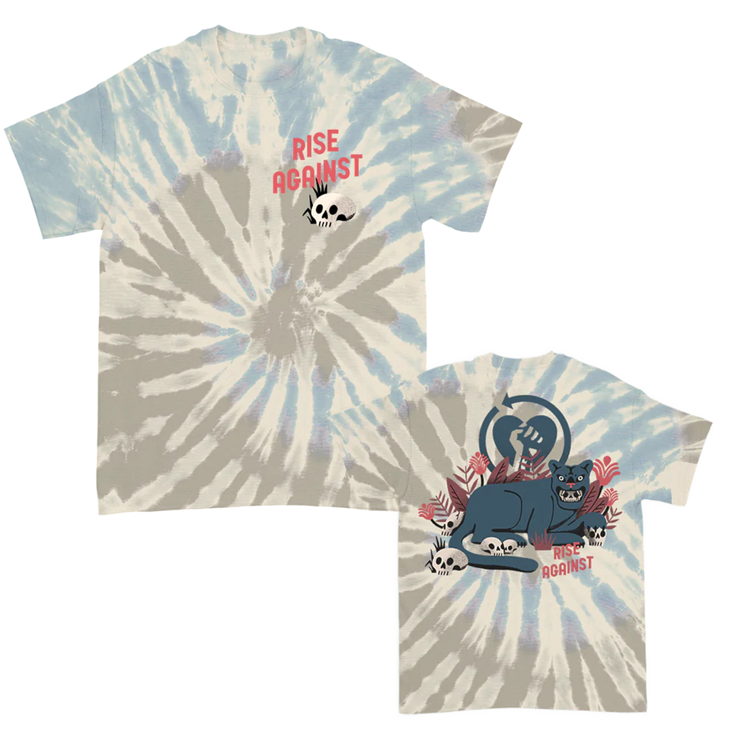 Panther Tie-Dye T-Shirt (Oasis Spiral Dye) Hoodie, Sweatshirt | CoreVibeTees.com (Image 1)