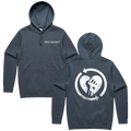 Heartfist Pullover Hoodie (Petrol Blue) T-Shirts, Sweatshirt | CoreVibeTees.com (Image 1)