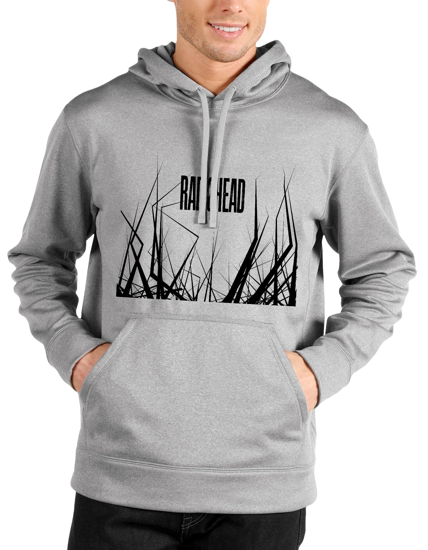 Radiohead Grey Melange Hoodie T-Shirts, Sweatshirt | CoreVibeTees.com