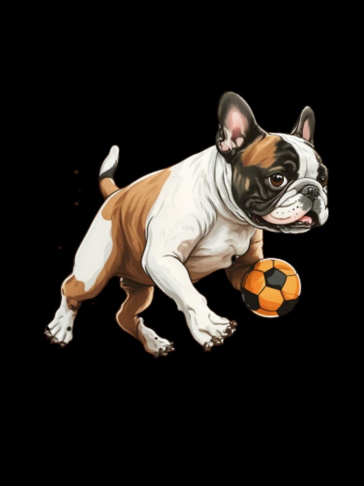 Frenchie the Soccer Player French Bulldog by PetsEnough