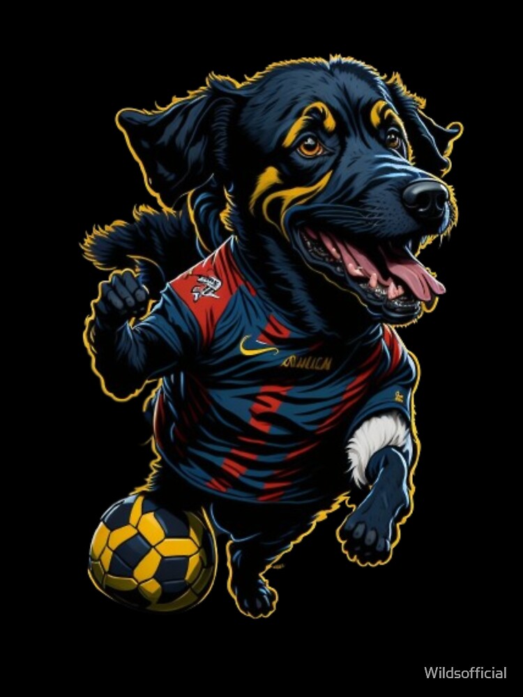 soccer dog by Wildsofficial