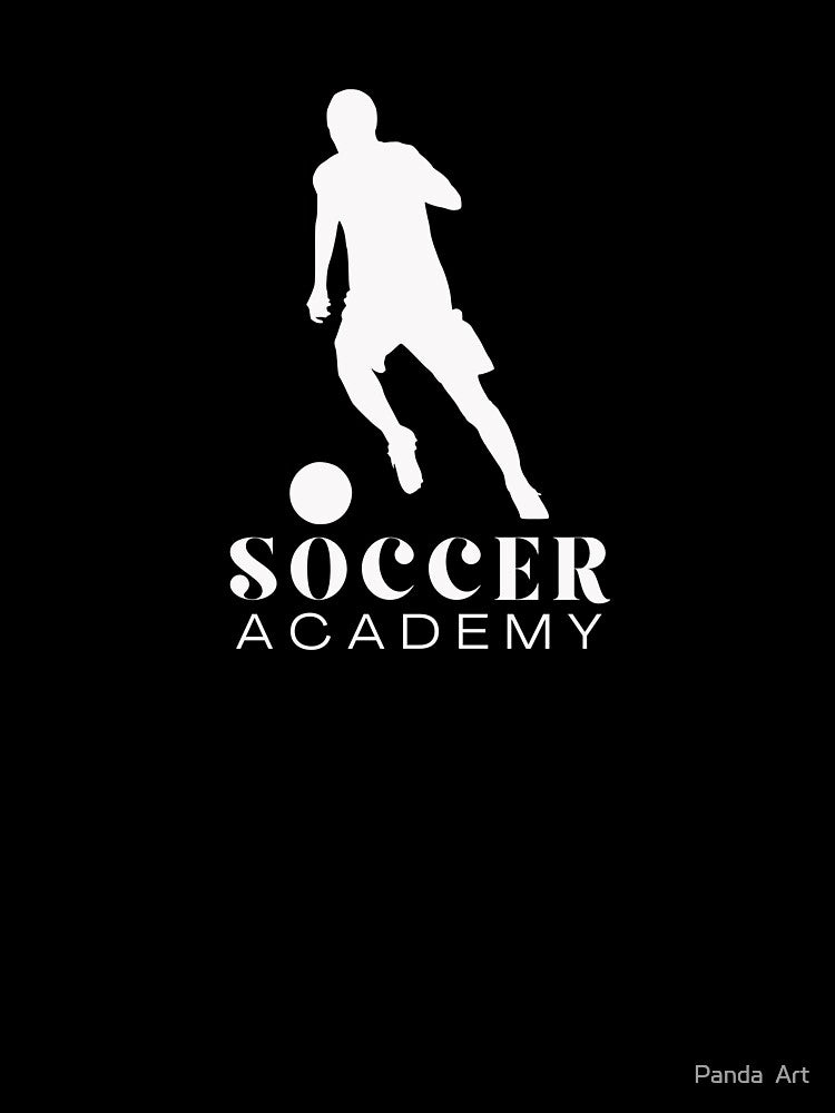 soccer Academy League boy and girl soccer ball by Panda  Art