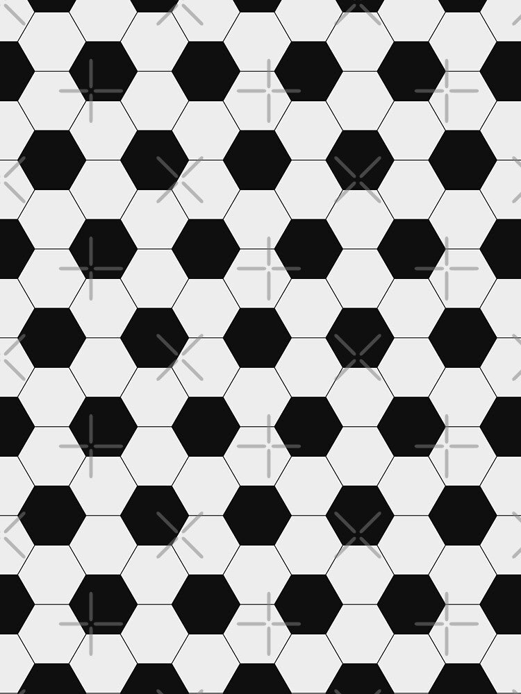 Soccer Is Life Ball Design Pattern by Web CreationsNL
