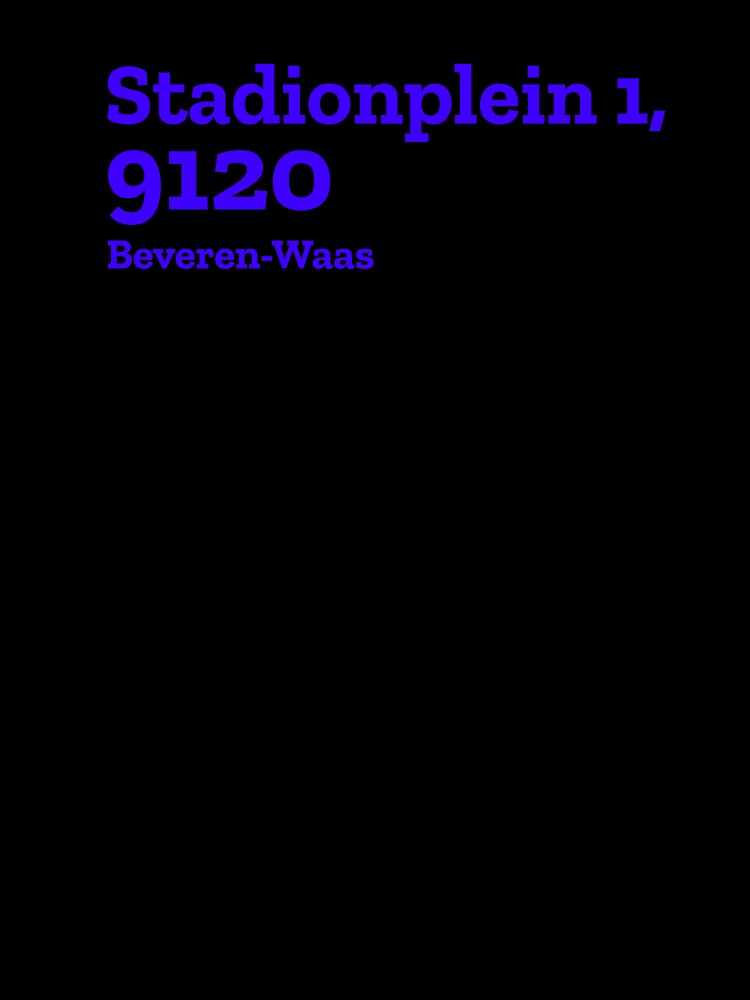 Waasland Stadium Address by The Chuck Wagon