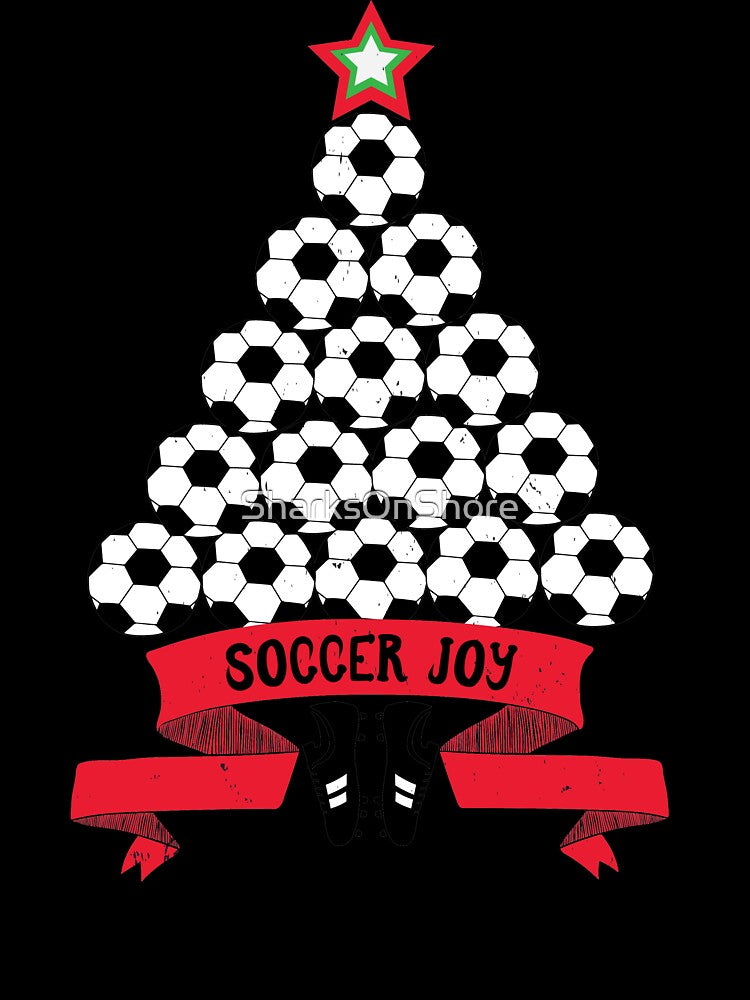 Soccer Joy Holidya Tree by SharksOnShore