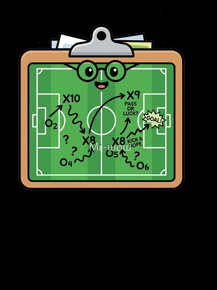 Funny Football Clipboard Couch Coach World Cup Shirt by Mr-wow