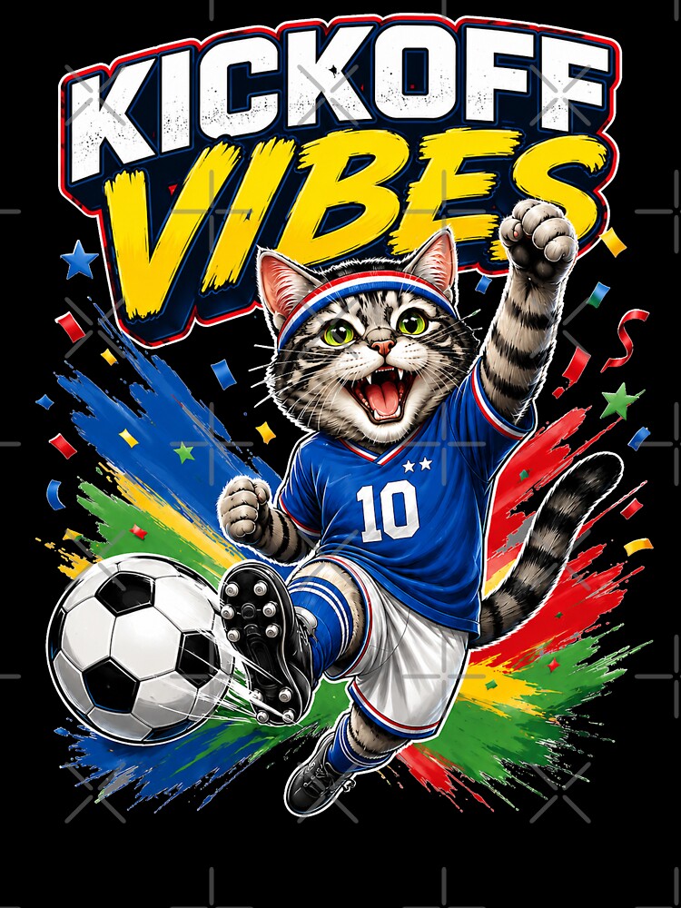 Kickoff Vibes Soccer Cat 2026 by yasmh