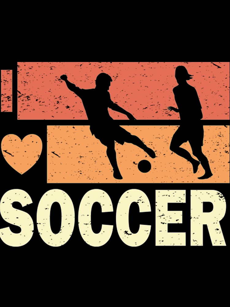 I Love Soccer Dribbling by IsabellasVintag