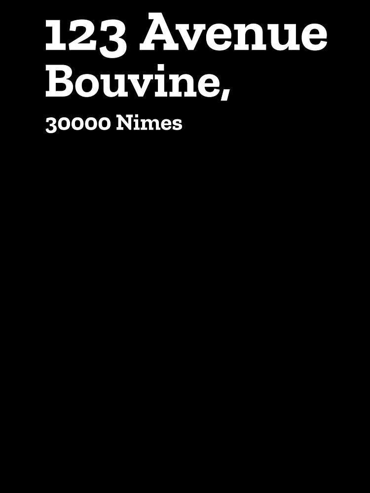 Nimes Stadium Address by The Chuck Wagon