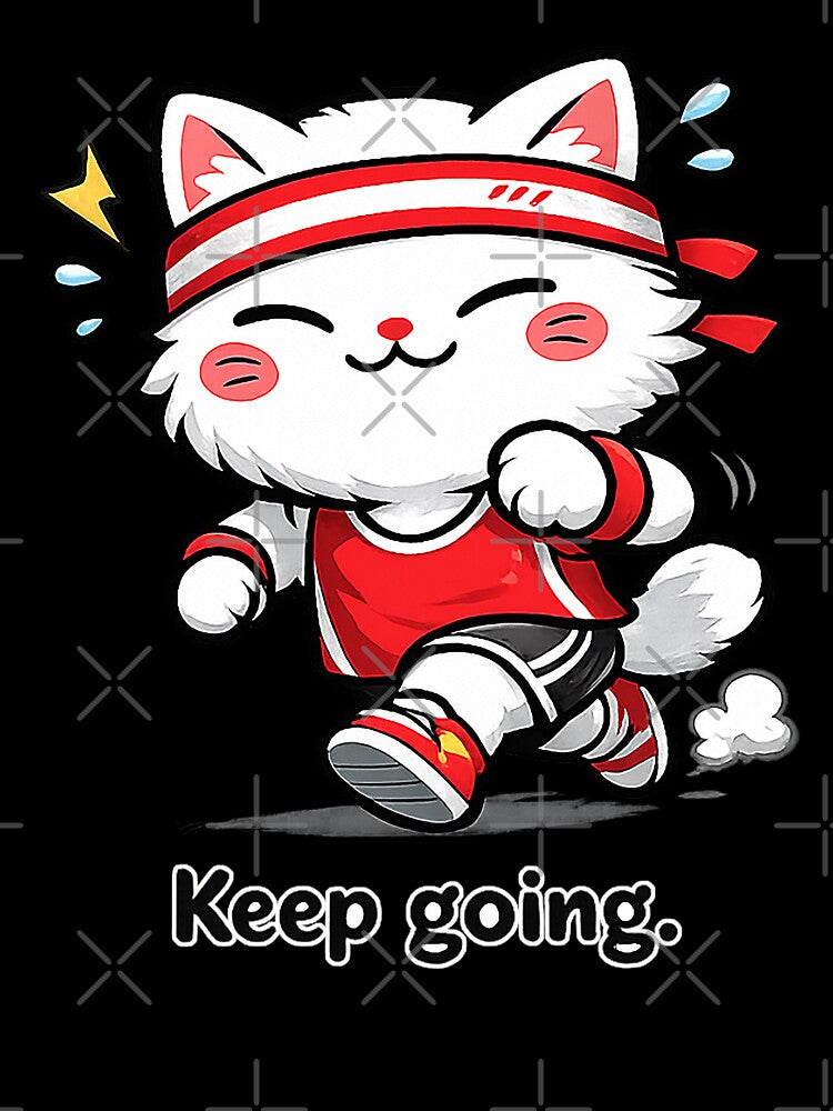 Sporty Cat in Action Mode by AlvelinaCP