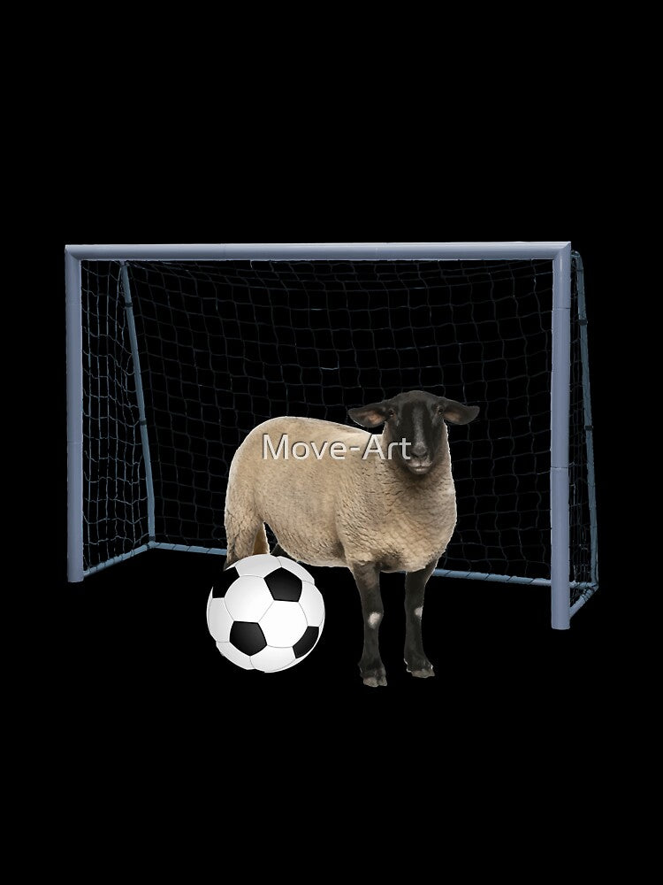 Sheep - Football soccer goal by Move-Art