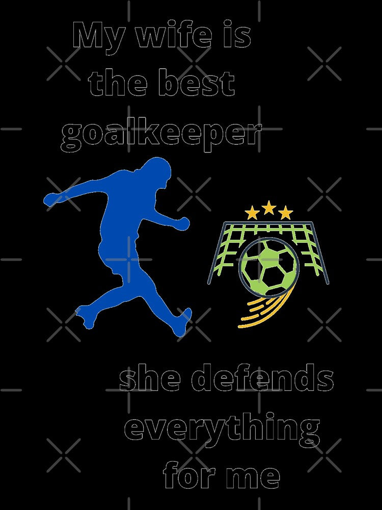 Goalkeeper,Soccer,Wife,Ball,Saves,Defense. by LjuboDesign