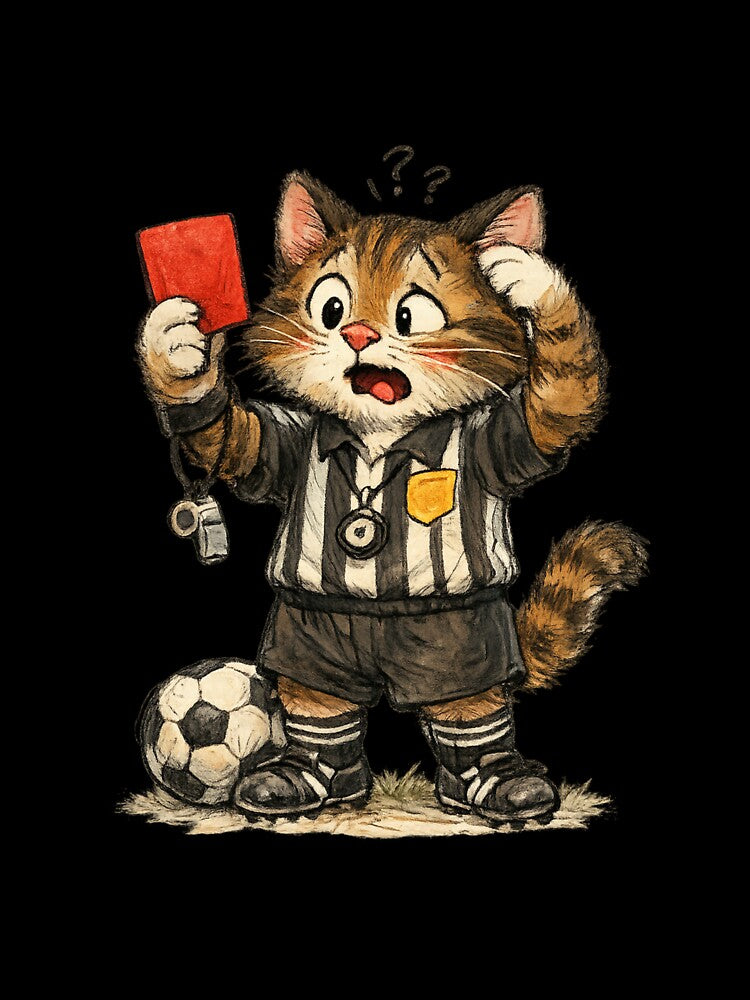 Confused Cat Referee by photoparadise22