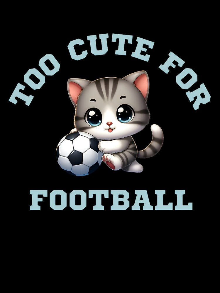 Cute Cat Football / Soccer by Zest Dose
