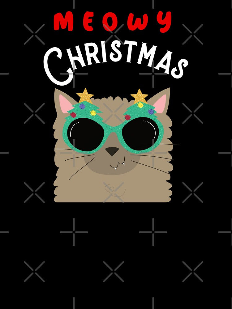 Meowy Christmas, Cat Lover's Christmas by Happy-PrintZ