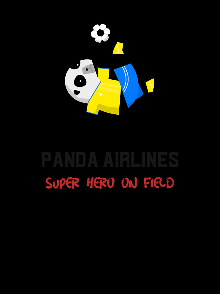 Panda soccer player by RokuCreations