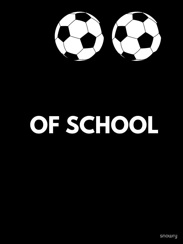 100 Days Of School cool soccer player Teacher student by snowry