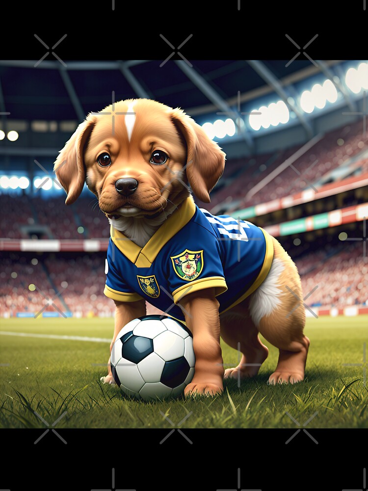 dog playing soccer by Animal-Avenue