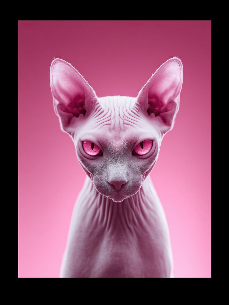 Pink Sphynx Cat by AImazeD