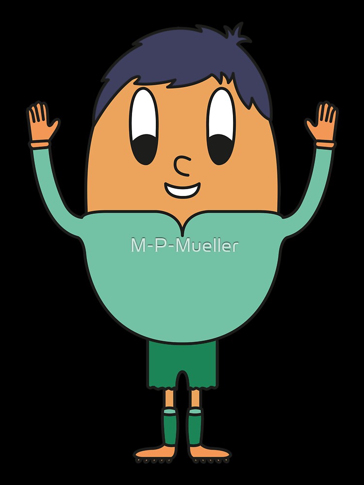 Soccer-Goalkeeper Egg by M-P-Mueller