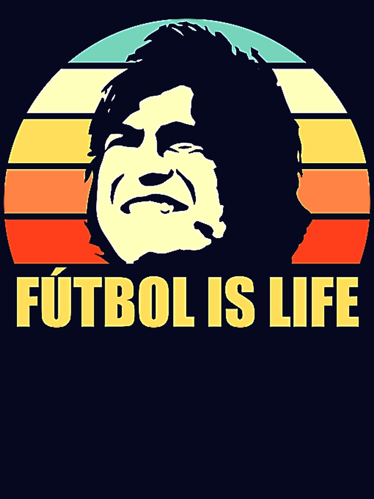 Futb0l Is Life Retro Sunset by AlvinCorderoT