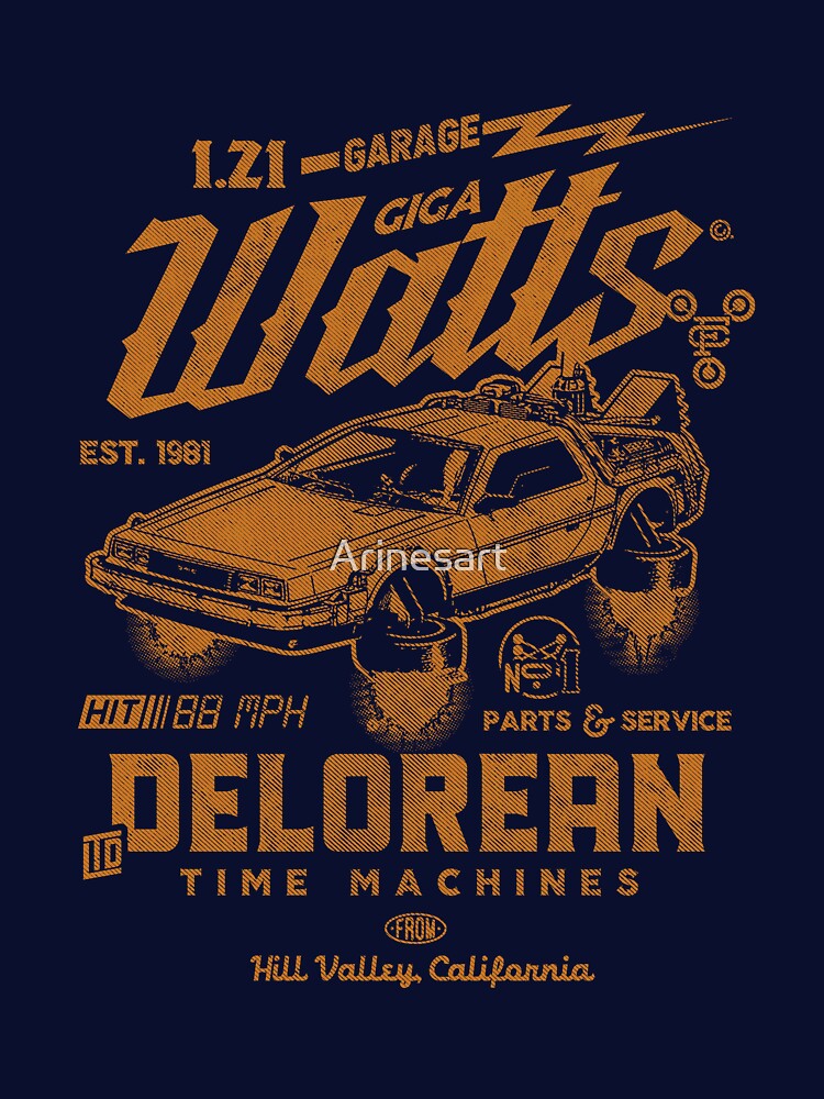 Gigawatts Garage by Arinesart