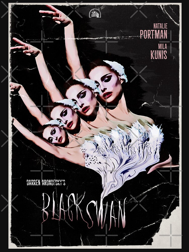 "Black Swan" Vintage Movie Poster by Herman2181