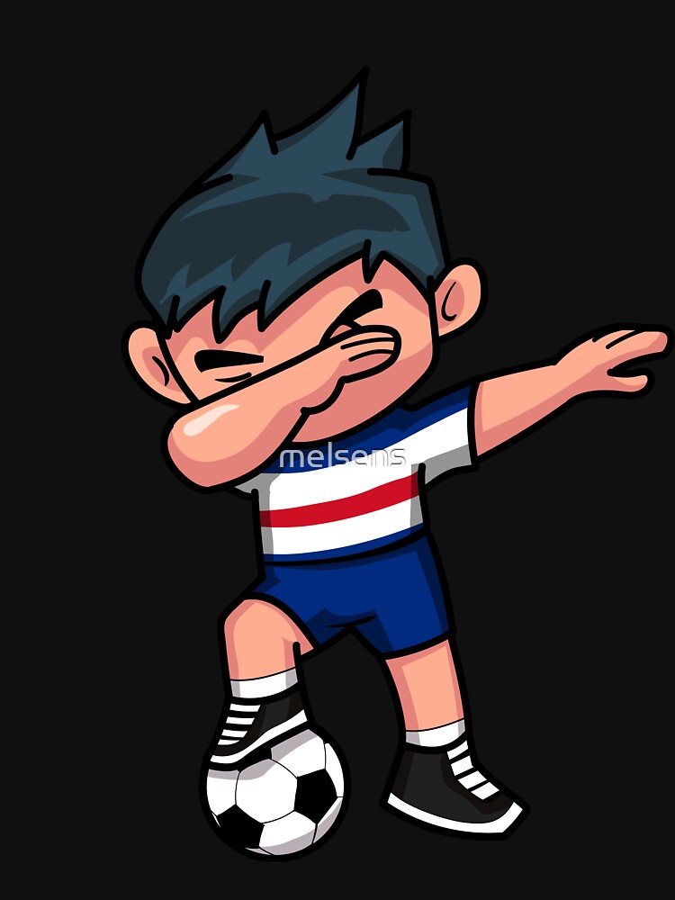 Soccer Boy Dabbing Costa Rica by melsens