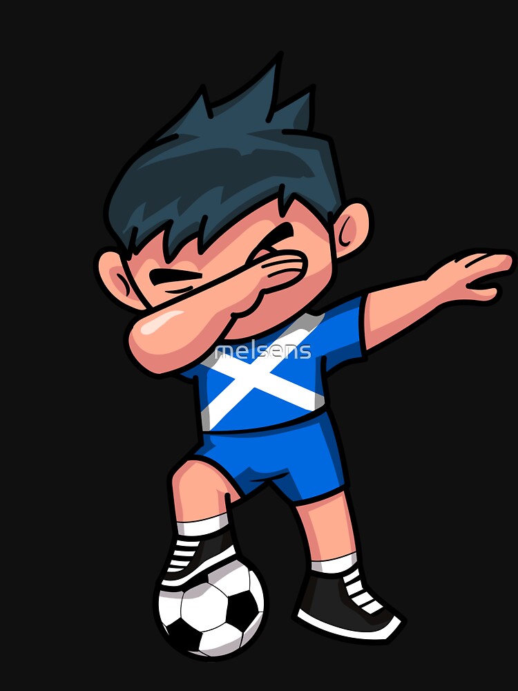 Soccer Boy Dabbing Scotland by melsens