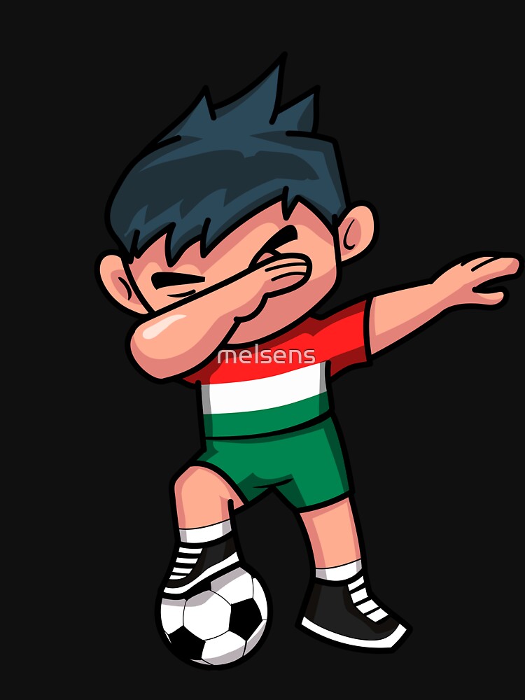 Soccer Boy Dabbing Hungary by melsens