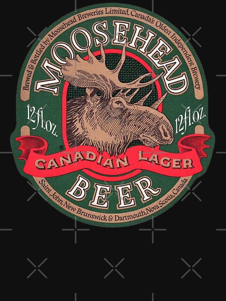MOOSEHEAD Canadian Lager label by StickyMcSticker