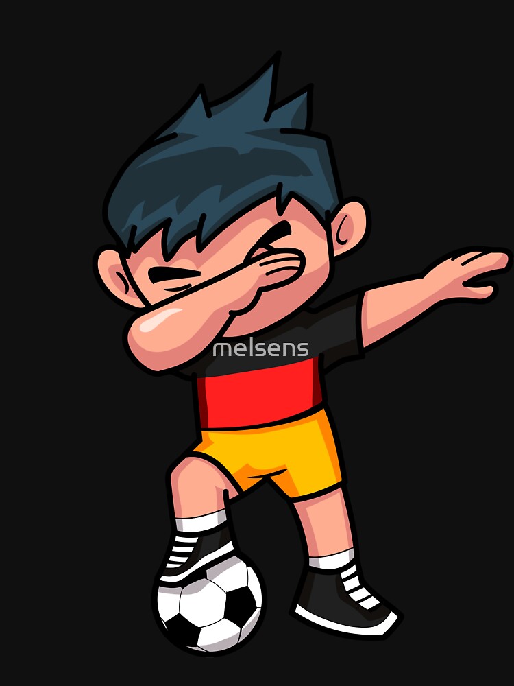 Soccer Boy Dabbing Germany by melsens