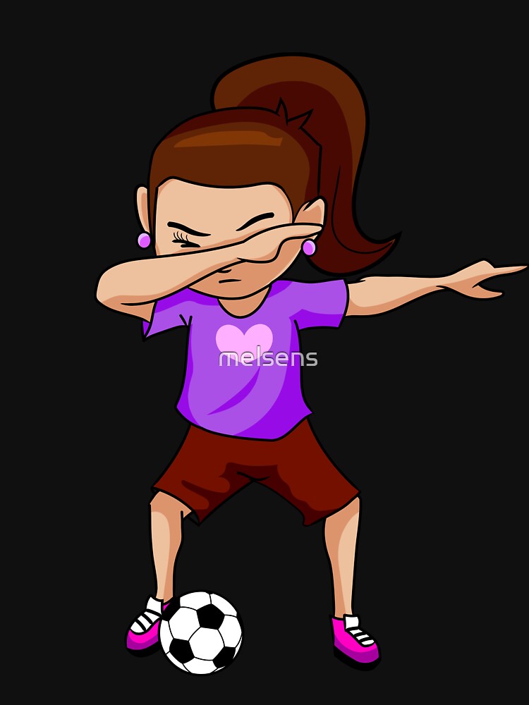 Dabbing Soccer Girl by melsens