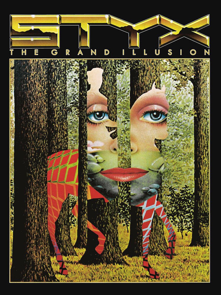 Band the STYX  Grand Illusion Vintage by TylerDetenbeck