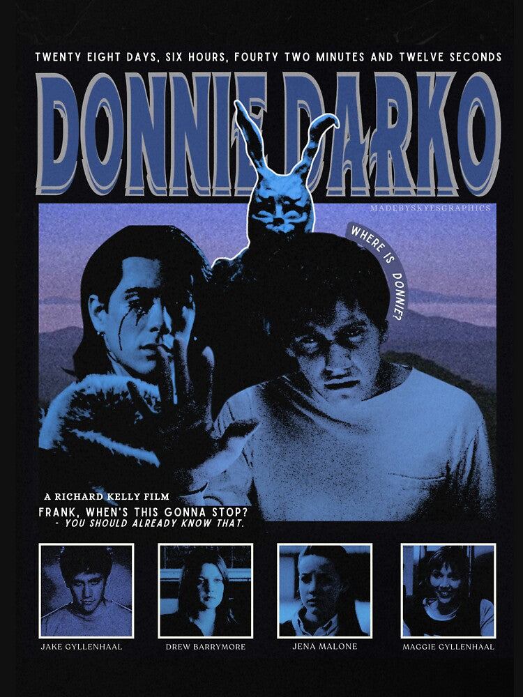 Donnie Darko Movie Poster by byskyesgraphics