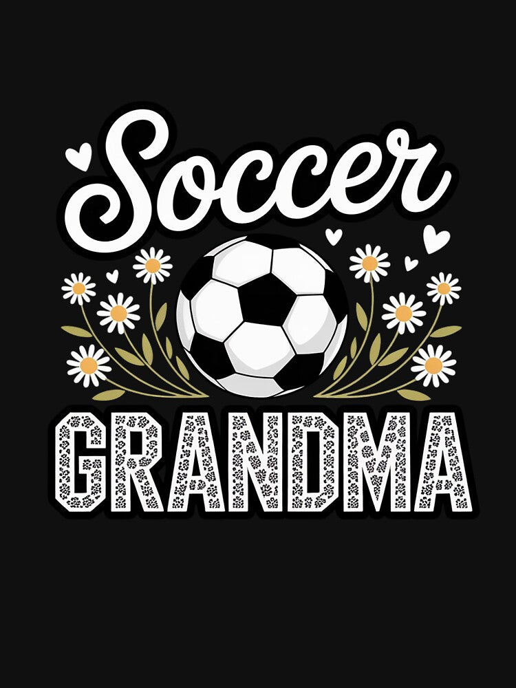 Soccer Grandma Leopard Pattern Grandma Soccer Player by MelSurf