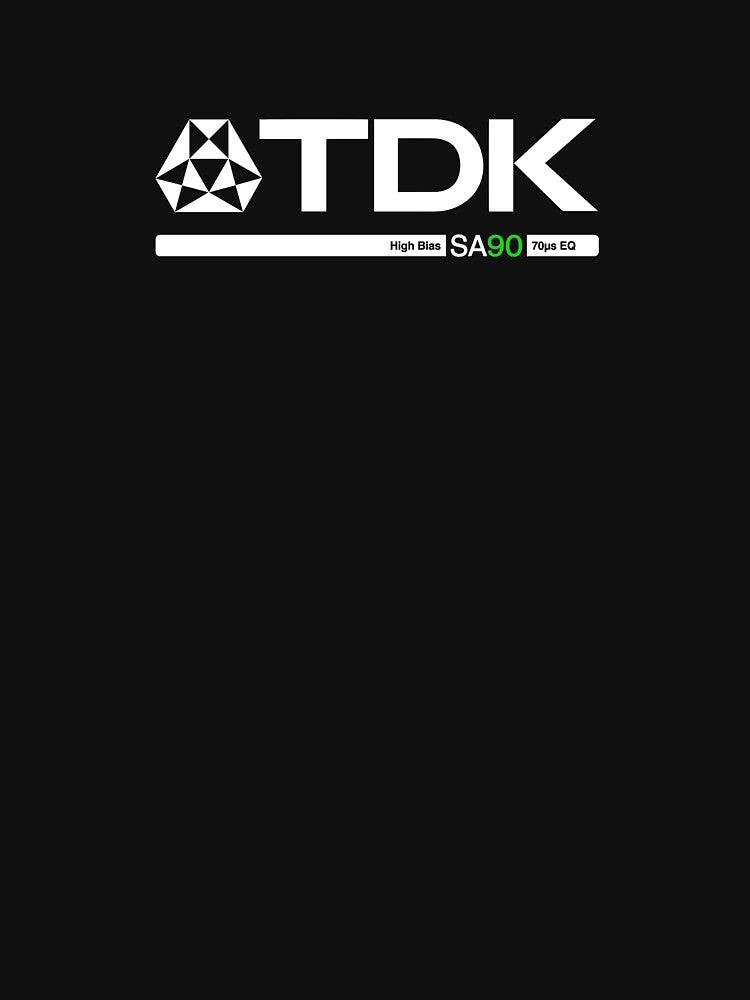 TDK SA-90 Cassette Logo by dsgfx