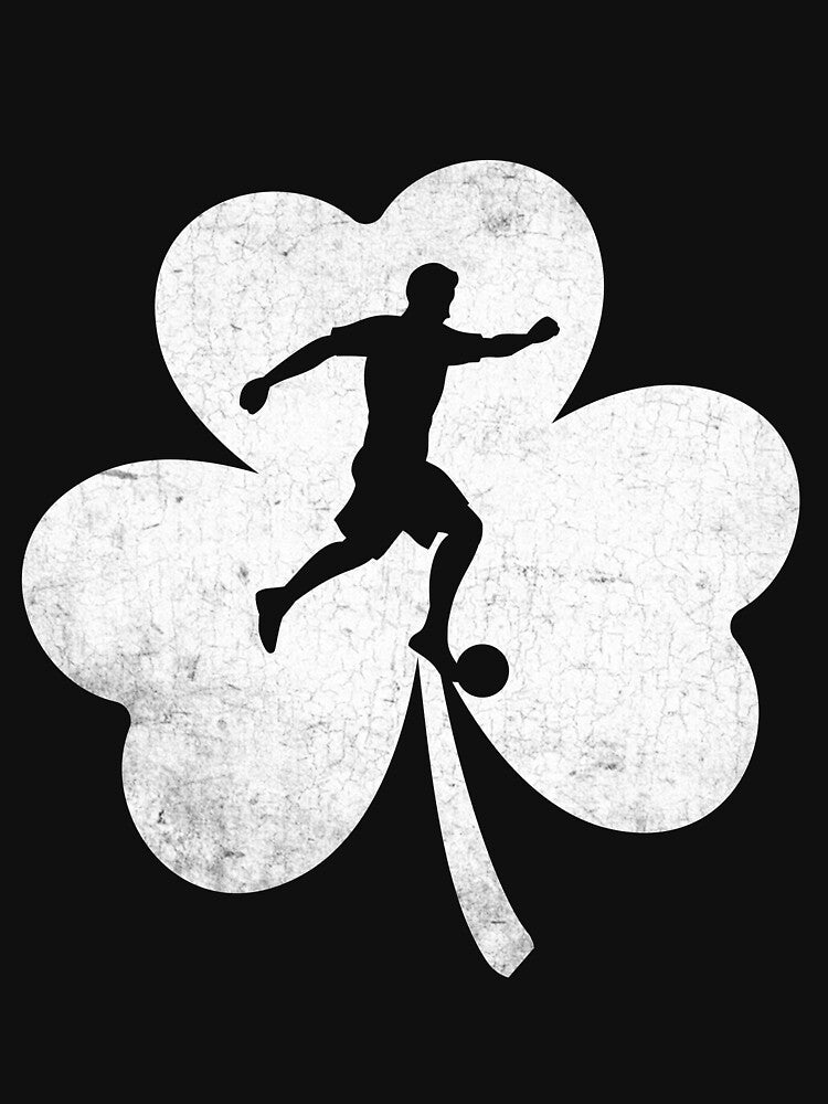 Funny St Patricks Day Sport Shamrock Soccer Lover by EdwinaEmmanoiCo