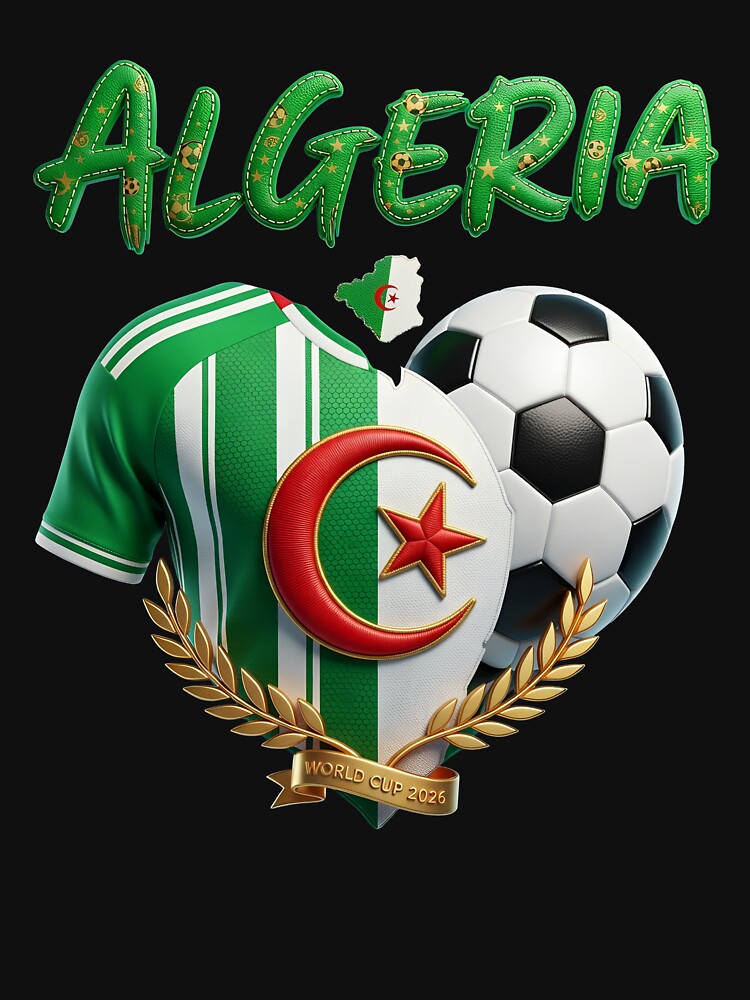Algerian Flag Heritage Outfit Idea for Kids Algeria Themed by cass-vale-lab