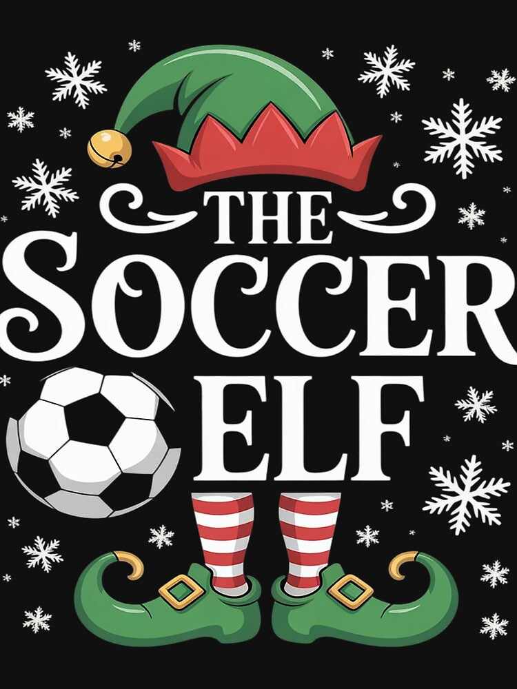 The soccer elf christmas matching family by chaeningplan