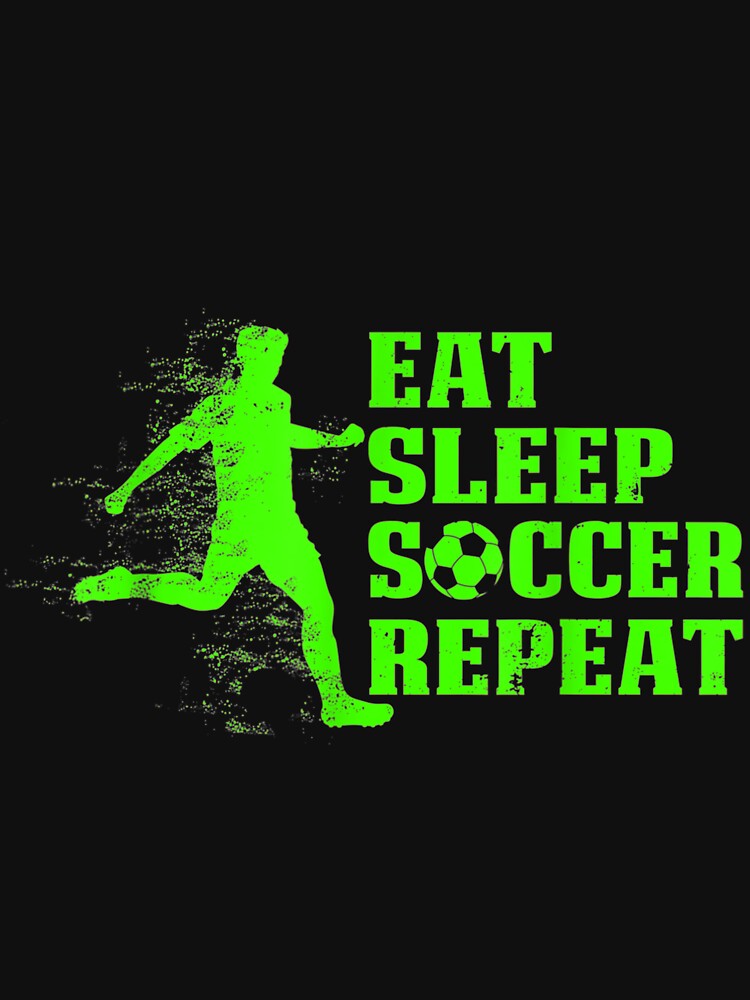 Eat Sleep Soccer Repeat Gift For Players by maudean