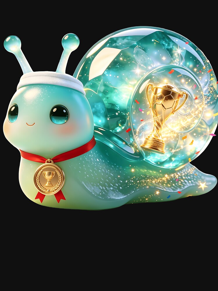 Emerald Snail - World Cup Football Champion: The Golden Goal Shell by ABYSSLAB