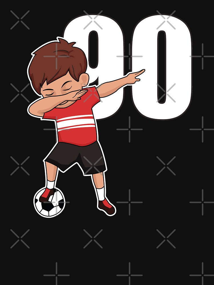 Awesome Soccer Player Number 90 Soccer Athlete Athletic Sports Team by VollLaser