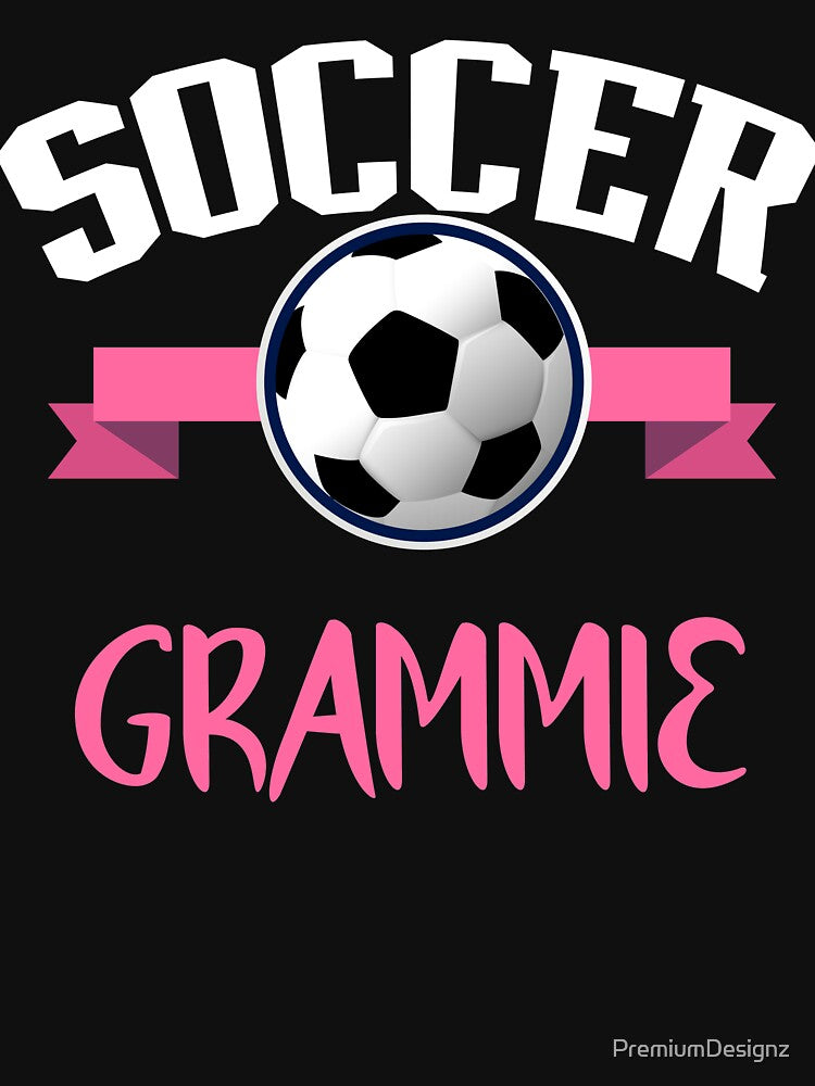 Funny Grandmother Sports Trendy Gift - Soccer Grammie by PremiumDesignz