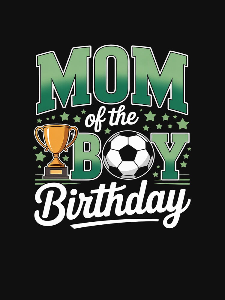 Soccer Mom Birthday Boys Party Family Matching by Belkisallen